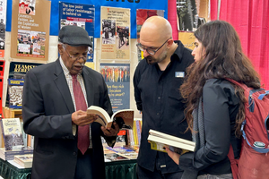 Arabic, Farsi, and English Titles Draw Interest at Middle Eastern Studies Conference