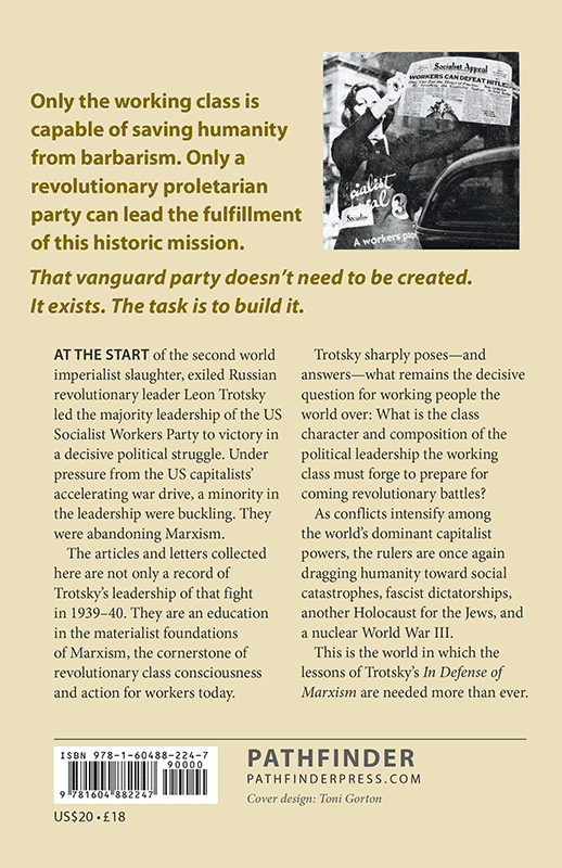 In Defense of Marxism | Pathfinder Press