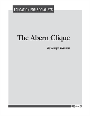 Front cover of The Abern Clique
