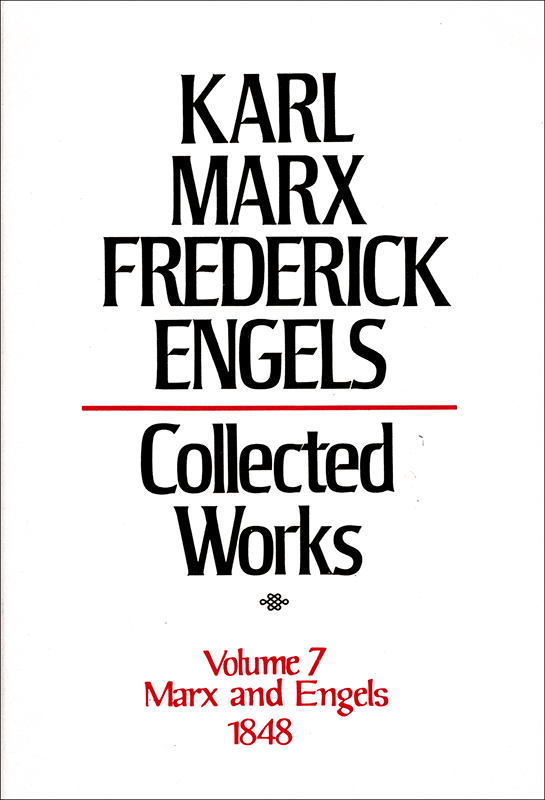 Collected Works of Marx and Engels, Volume 7