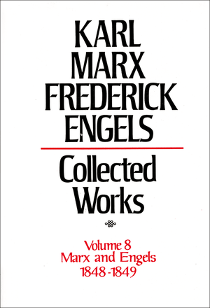Front cover of Collected Works of Marx and Engels, Volume 8