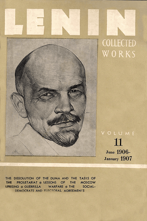 Front cover of Collected Works of Lenin, Volume 11