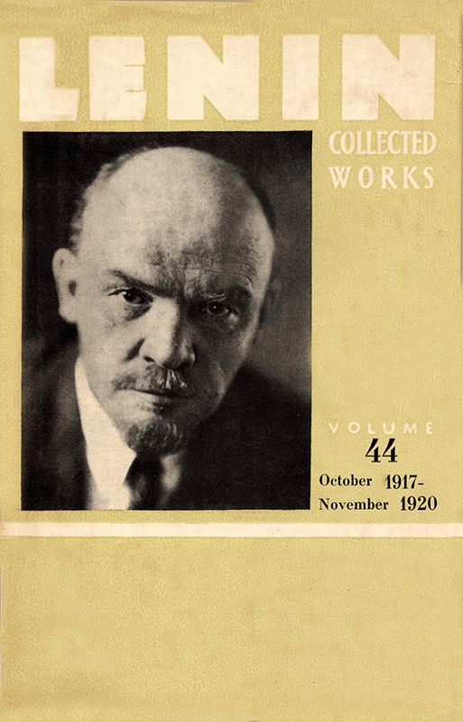 Collected Works of Lenin, Volume 44