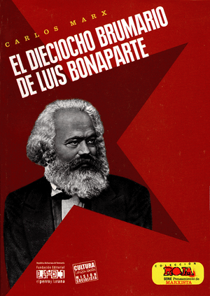 Front cover of El dieciocho brumario de Luis Bonaparte