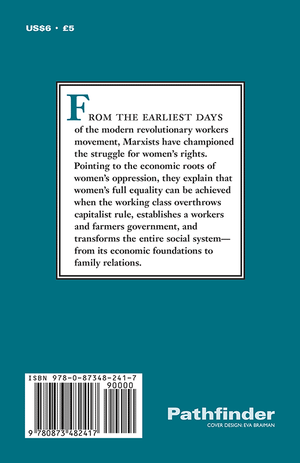 Back cover of Feminism and the Marxist Movement