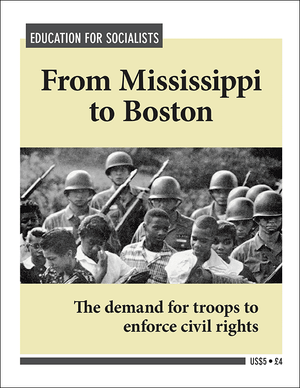 Front cover of From Mississippi to Boston