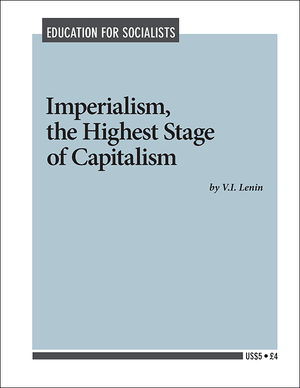 Front cover of Imperialism the Highest Stage of Capitalism 