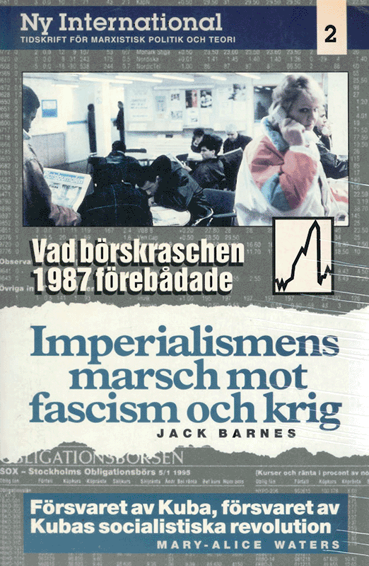 Imperialismens marsch mot fascism och krig [Swedish]