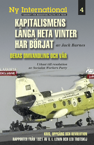 Front cover of Kapitalismens Longa Heta Vinter Har Borjat [Swedish Edition]