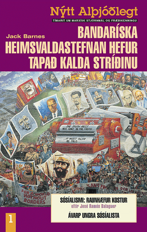 Front cover of BandaríSka Heimsvaldastefnan Hefur Tapað Kalda StríðInu [Icelandic edition]