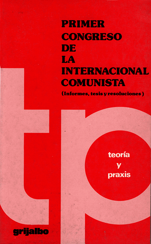 Primer congreso de la Internacional Comunista