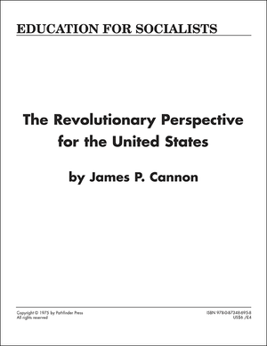 Front cover of The Revolutionary Perspective for the United States