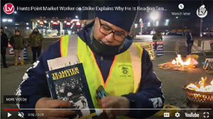 VIDEO: Teamster Rebellion Book Being Read on NYC Picket Line
