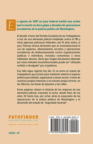 Back cover of 50 años de operaciones encubiertas en EE.UU.