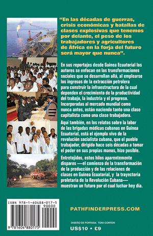 Back cover of El capitalismo y la transformation de Africa