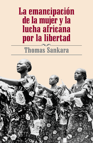 Front cover with beige background and black and white photo of women in traditional Burkina Faso dress.