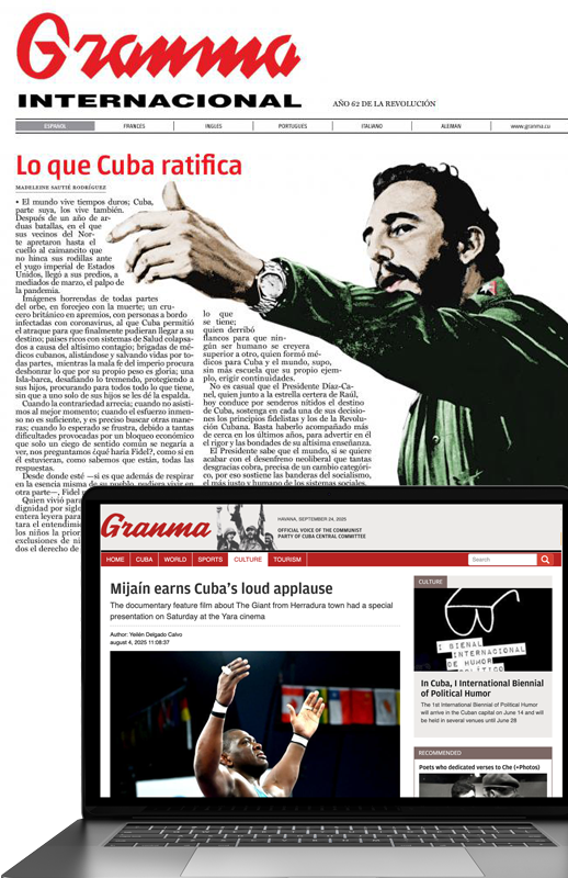 Granma International: English — 1-Year Subscription