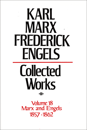 Front cover of Collected Works of Marx and Engels, Volume 18