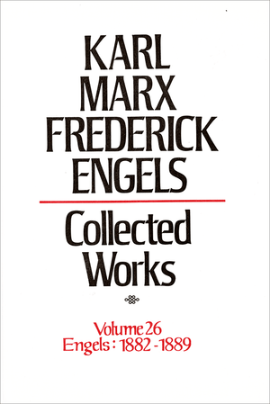 Front cover of Collected Works of Marx and Engels, Volume 26