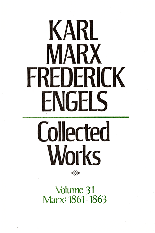 Collected Works of Marx and Engels, Volume 31