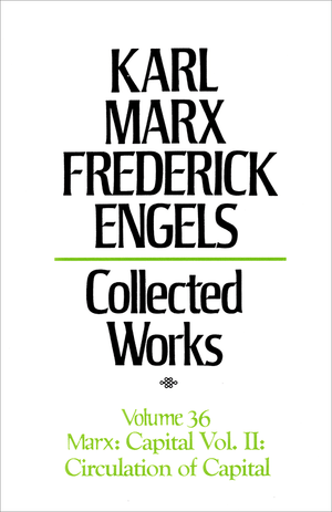 Front cover of Collected Works of Marx and Engels, Volume 36