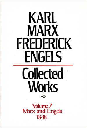 Front cover of Collected Works of Marx and Engels, Volume 7