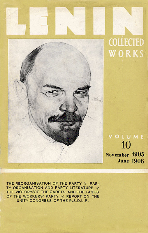 Collected Works of Lenin, Volume 10