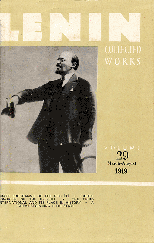Collected Works of Lenin, Volume 29