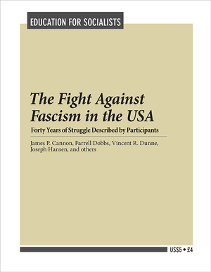 Front cover of The Fight against Fascism in the U.S.A.