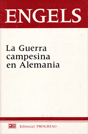 Front cover of La guerra campesina en Alemania