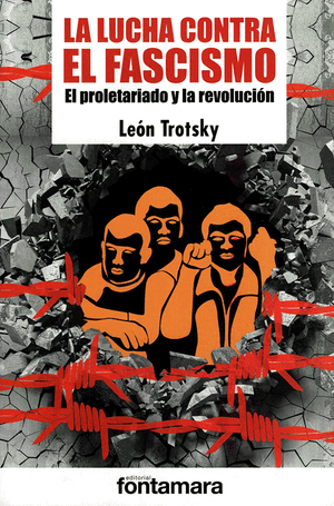 Front cover of Lucha contra el fascismo by Leon Trotsky