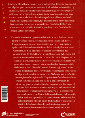 Back cover of Marx-Engels-Marxismo