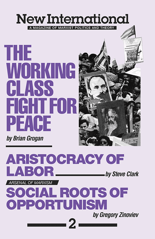 The Working-Class Fight for Peace