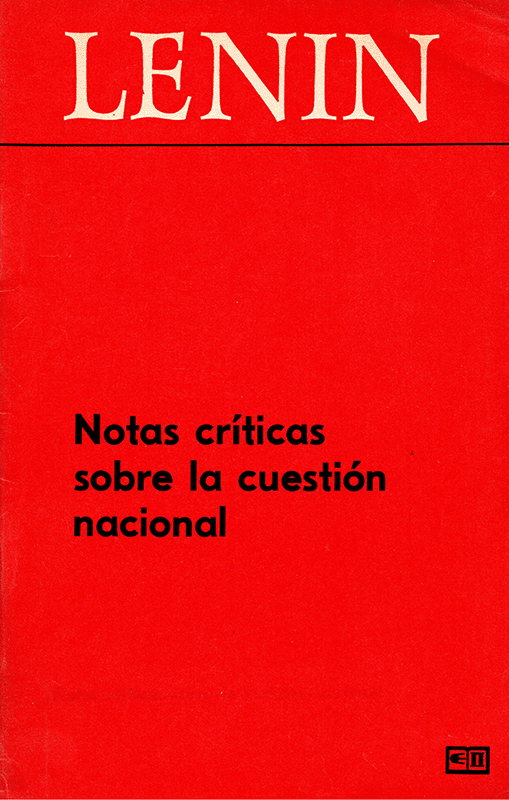 Notas críticas sobre la cuestión nacional