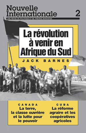 Front cover of La révolution à venir en Afrique du Sud
