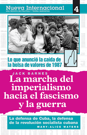 Front cover of La marcha del imperialismo hacia el fascismo y la guerra