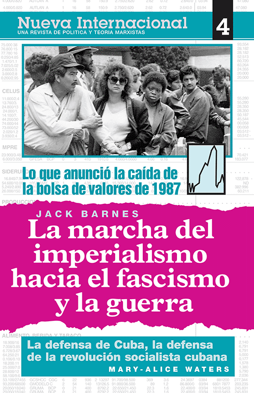 La marcha del imperialismo hacia el fascismo y la guerra