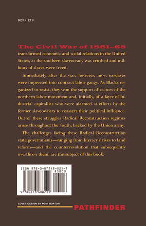 Back cover of Racism, Revolution, Reaction, 1861–1877