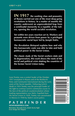 Back cover of The Revolution Betrayed