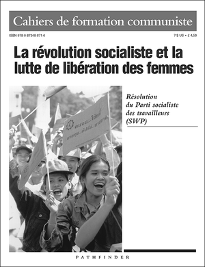 Front cover of La révolution socialiste et la lutte de libération des femmes