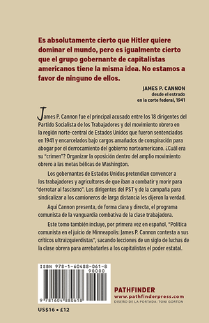 Back cover of El socialismo en el banquillo de los acusados