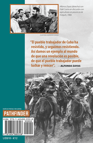 Back cover of Soldado de la Revolución Cubana
