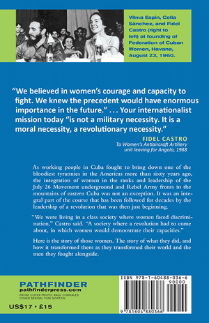 Back cover of Women in Cuba: The Making of a Revolution Within the Revolution
